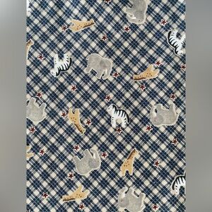 LAMBS & IVY Baby Nursery Window Valance Animal Crackers 85" x 16.5"